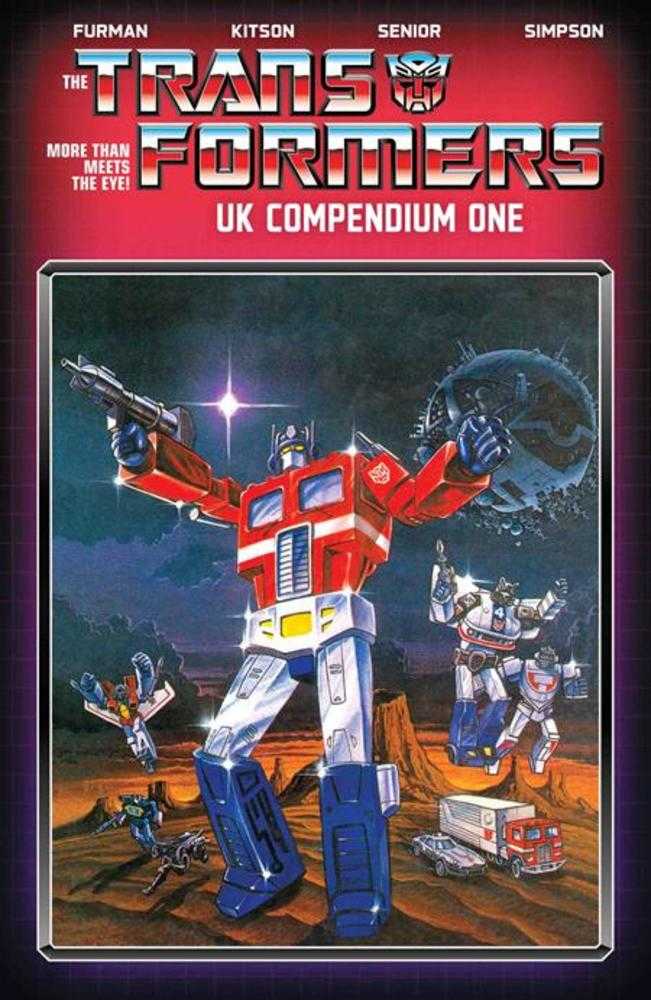 Transformers UK Compendium Book 01 TPB John Higgins Direct Market Exclusive