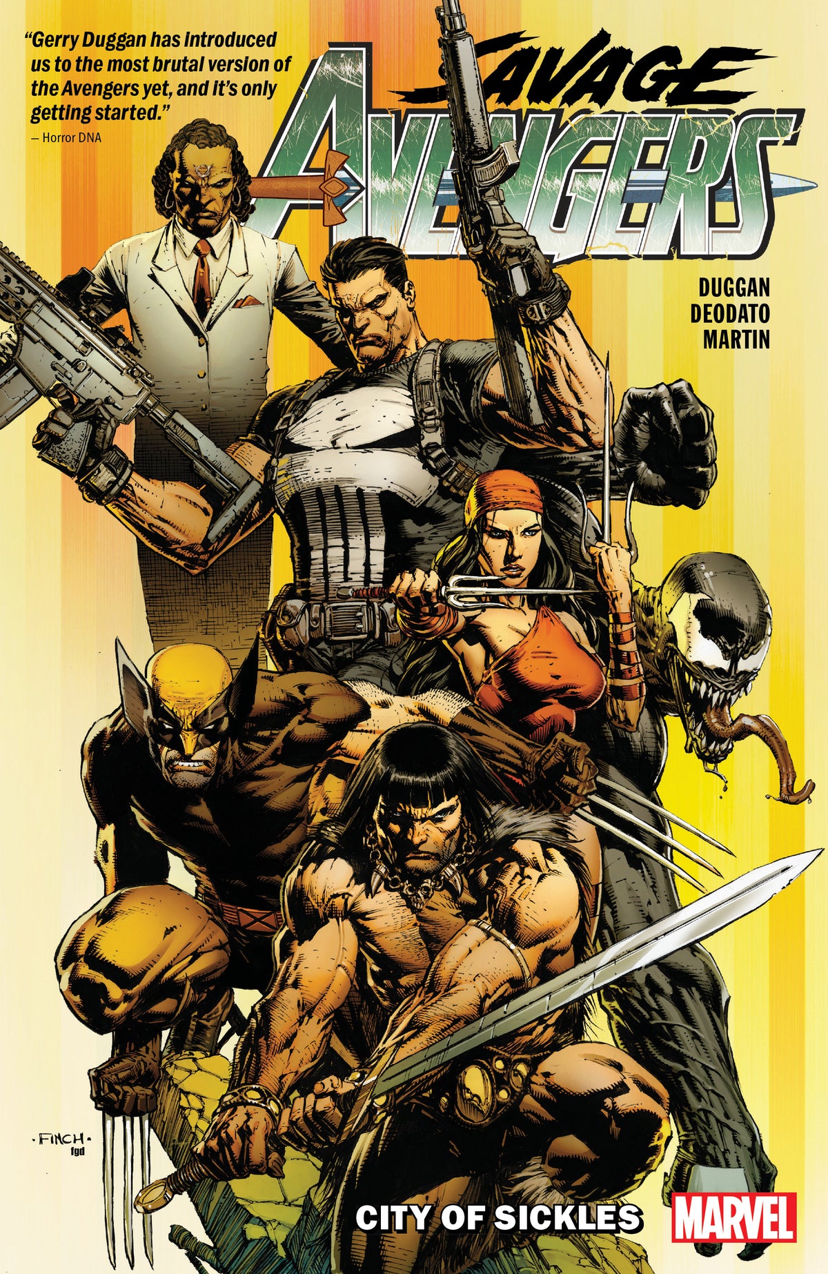 SAVAGE AVENGERS VOL. 1: CITY OF SICKLES