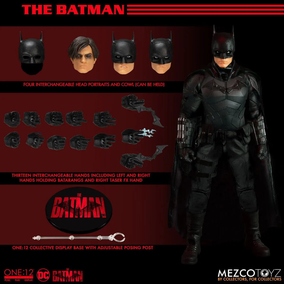 Mezco One:12 The Batman Premium Figure