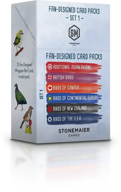 WINGSPAN FAN DESIGNED PACK SET 1