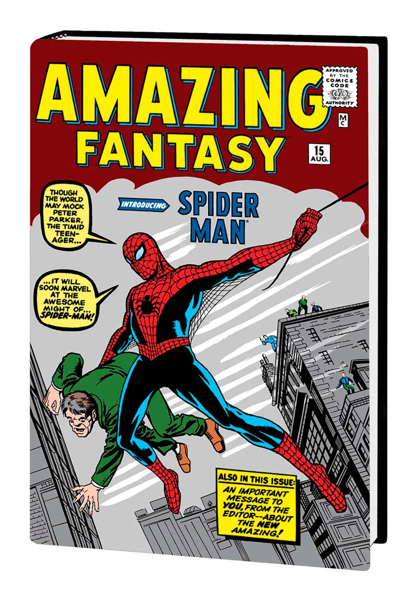 Amazing Spider-Man Omnibus Vol. 1 Lee Ditko Marvel Comics HC