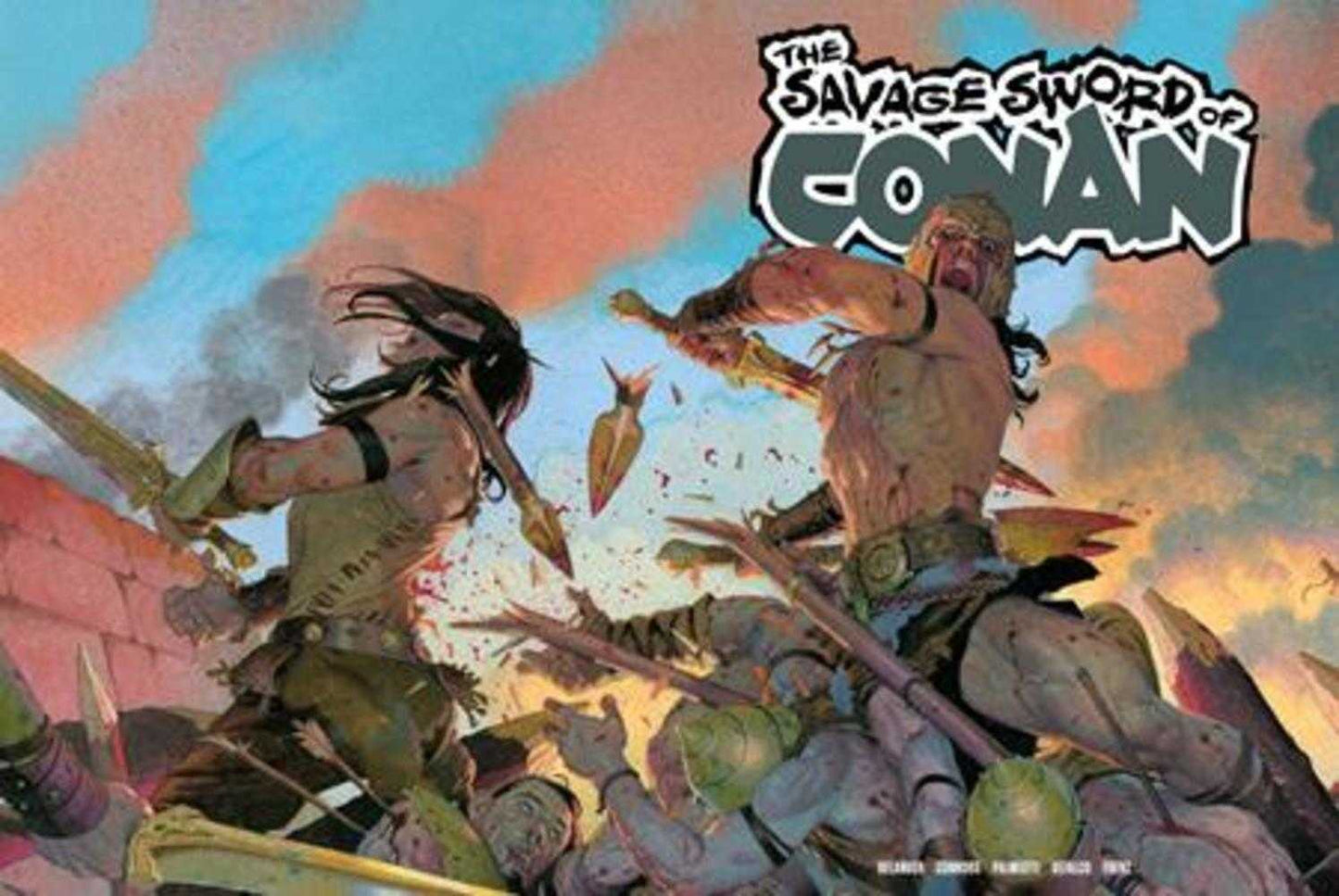 Savage Sword Of Conan #15 Cover D Esad Ribic Wraparound Cardstock Variant (Mature)