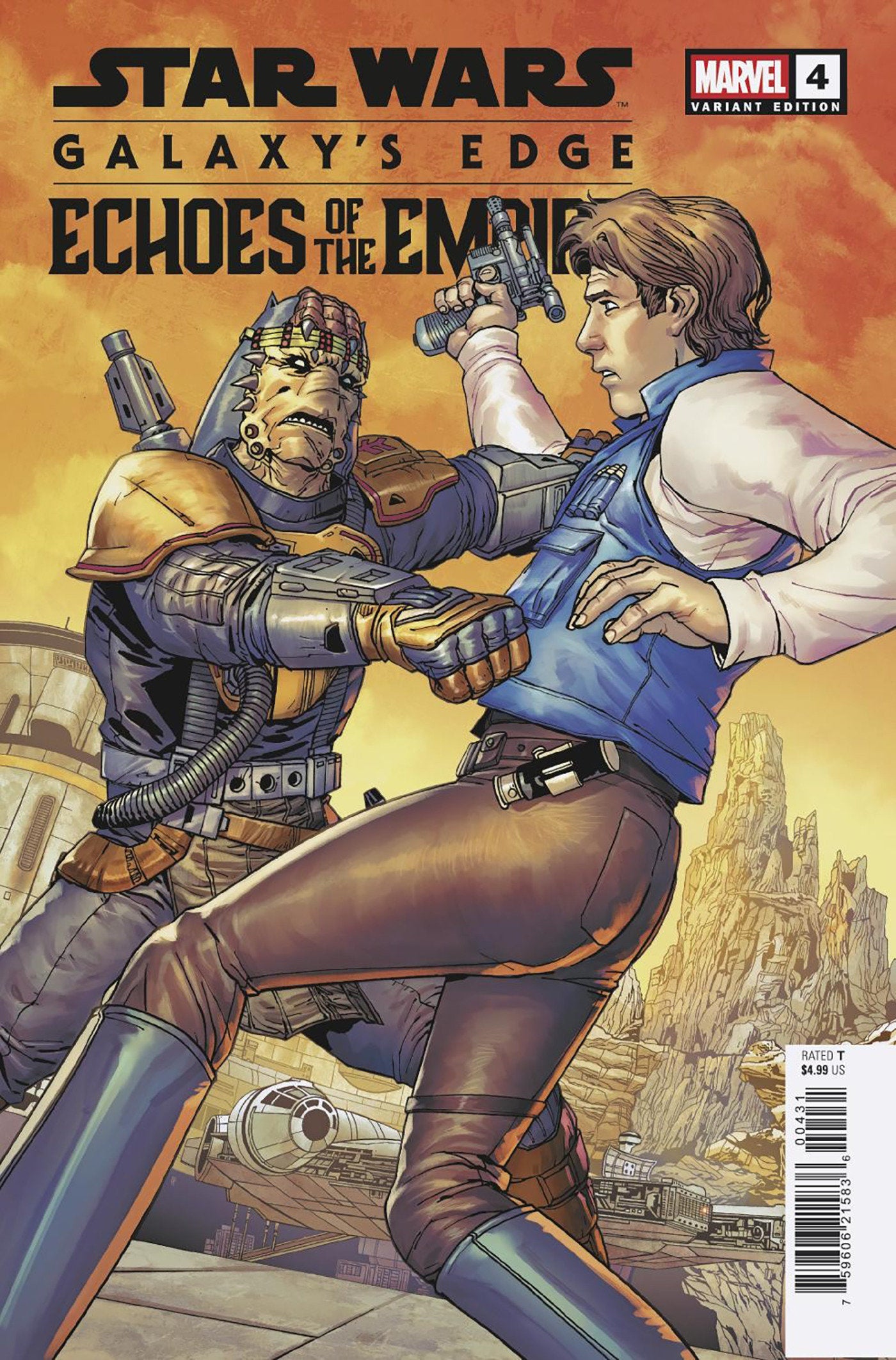 Star Wars: Galaxy's Edge   Echoes Of The Empire #4 Giuseppe Camuncoli Variant