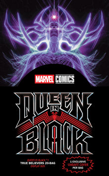 Queen In Black #1 True Believers 20 Bag Display Box