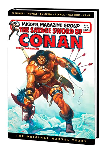SAVAGE SWORD OF CONAN: THE ORIGINAL MARVEL YEARS OMNIBUS VOL. 6 HC JUSKO COVER [DM ONLY]
