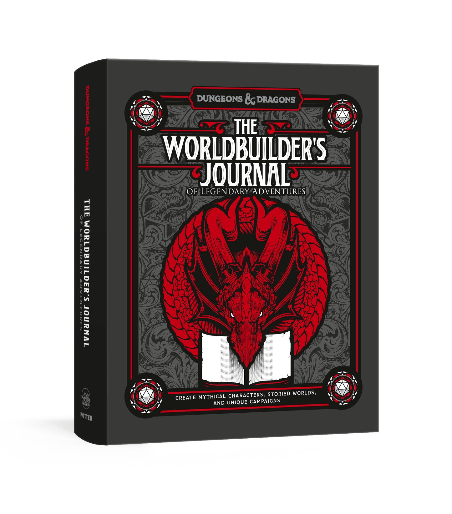 The Worldbuilder's Journal of Legendary Adventures (Dungeons &amp; Dragons)