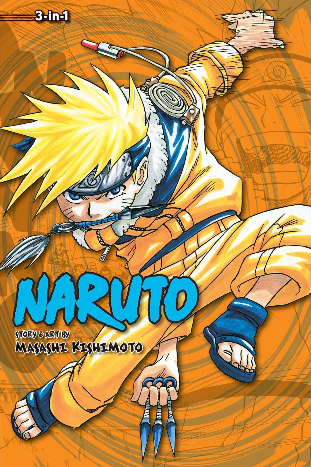Naruto (3-in-1 Edition), Vol. 2, 4-6