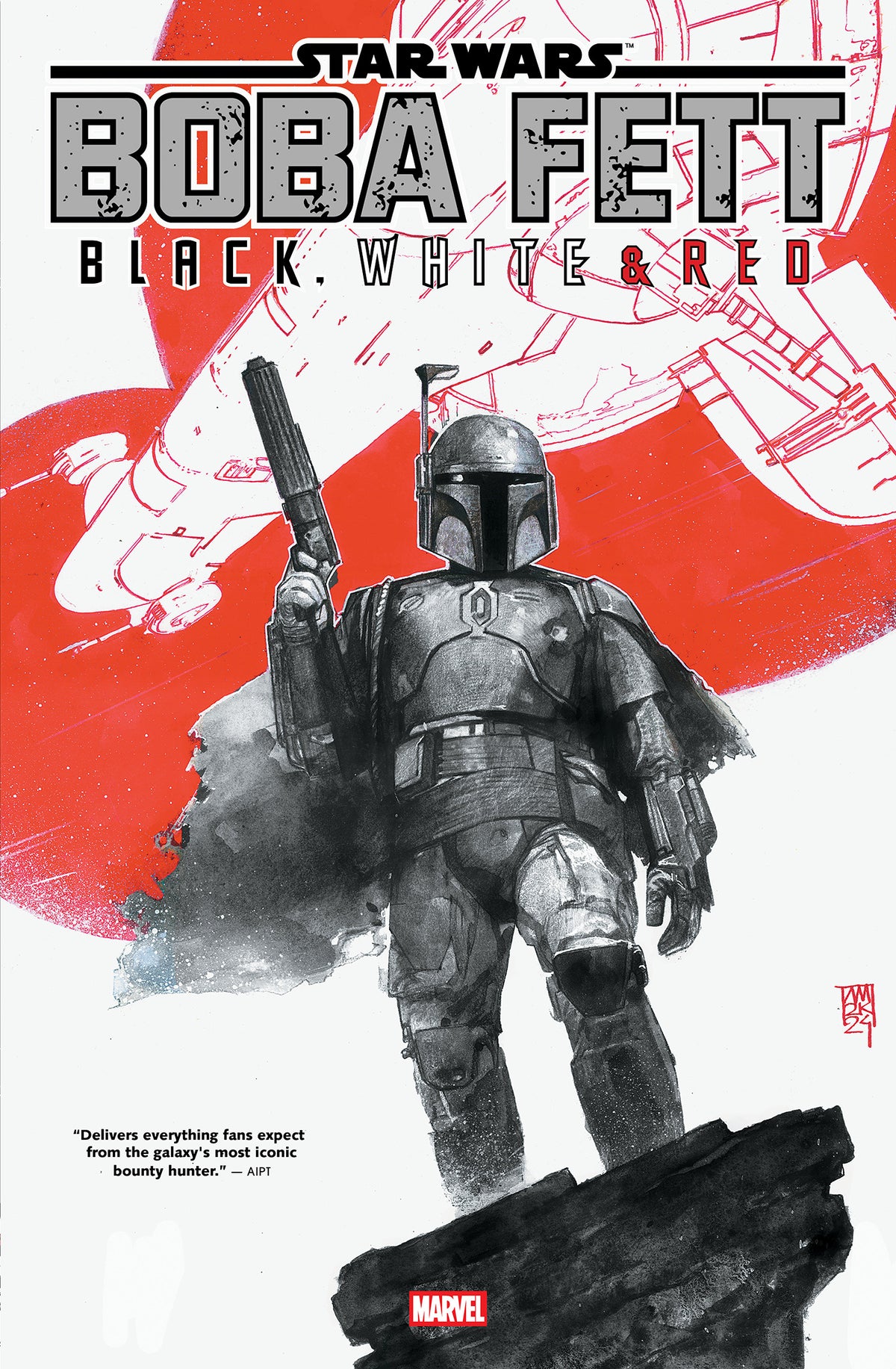 Star Wars: Boba Fett - Black, White &amp; Red Treasury Edition