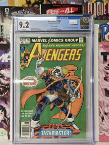 The Avengers #196 Marvel Comics (1980) CGC 9.2