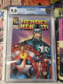 Heroes Reborn #1/2 Wizard Mail-Away Exclusive (1996) CGC 9.0