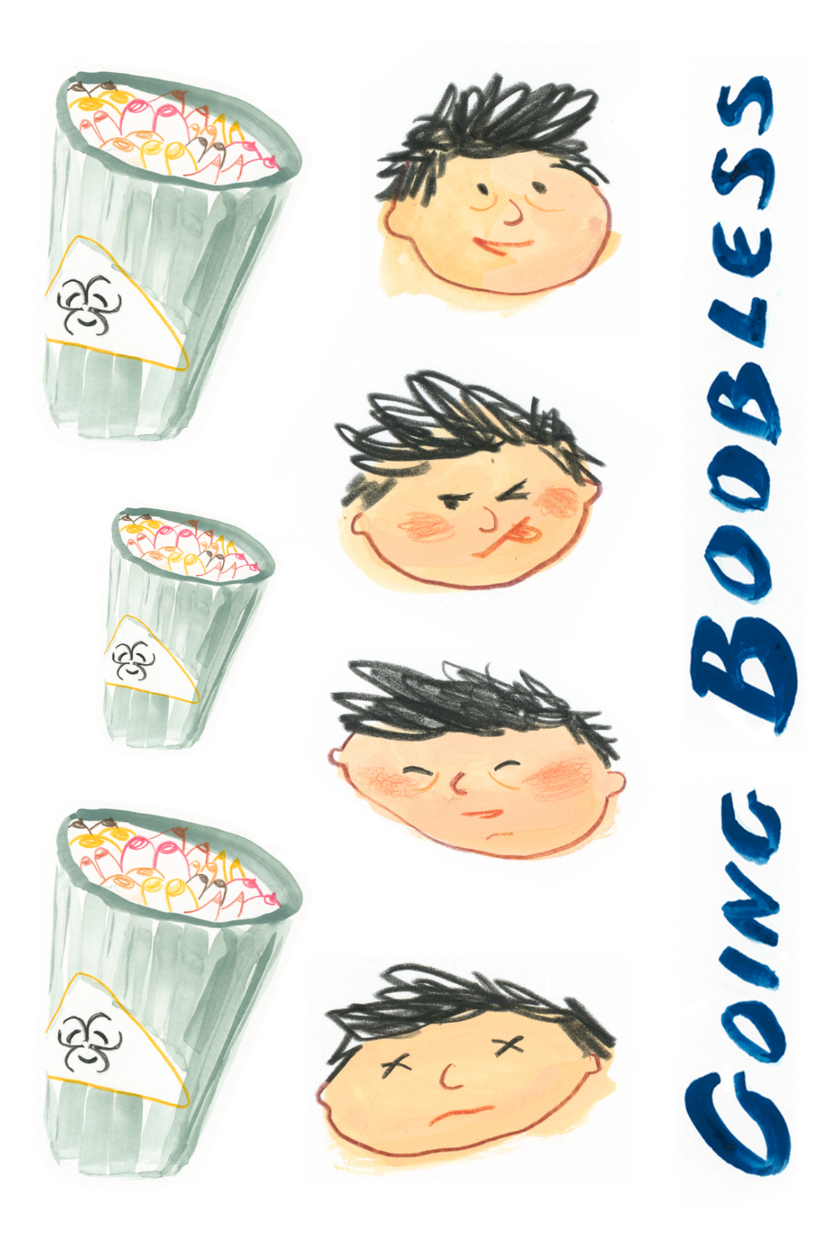 Going Boobless - Sticker Pack
