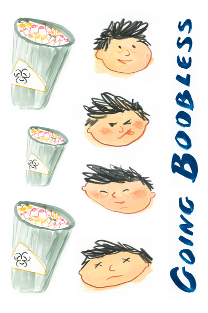Going Boobless - Sticker Pack