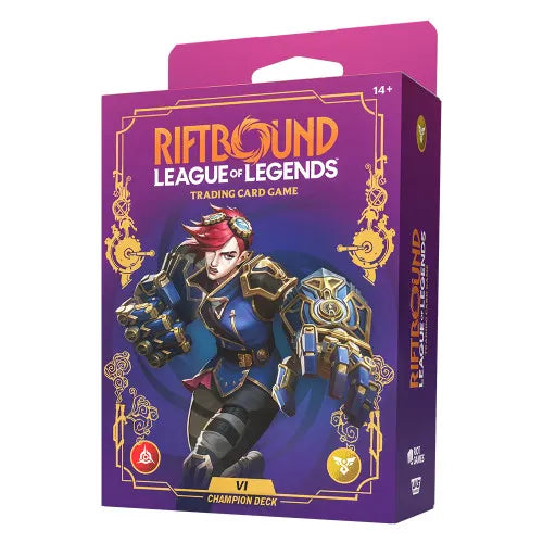 RIFTBOUND LEAGUE OF LEGENDS TCG UNLEASHED CHAMPION DECK VI
