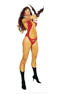 Vampirella Jose Gonalez 40th Anniversary Poster