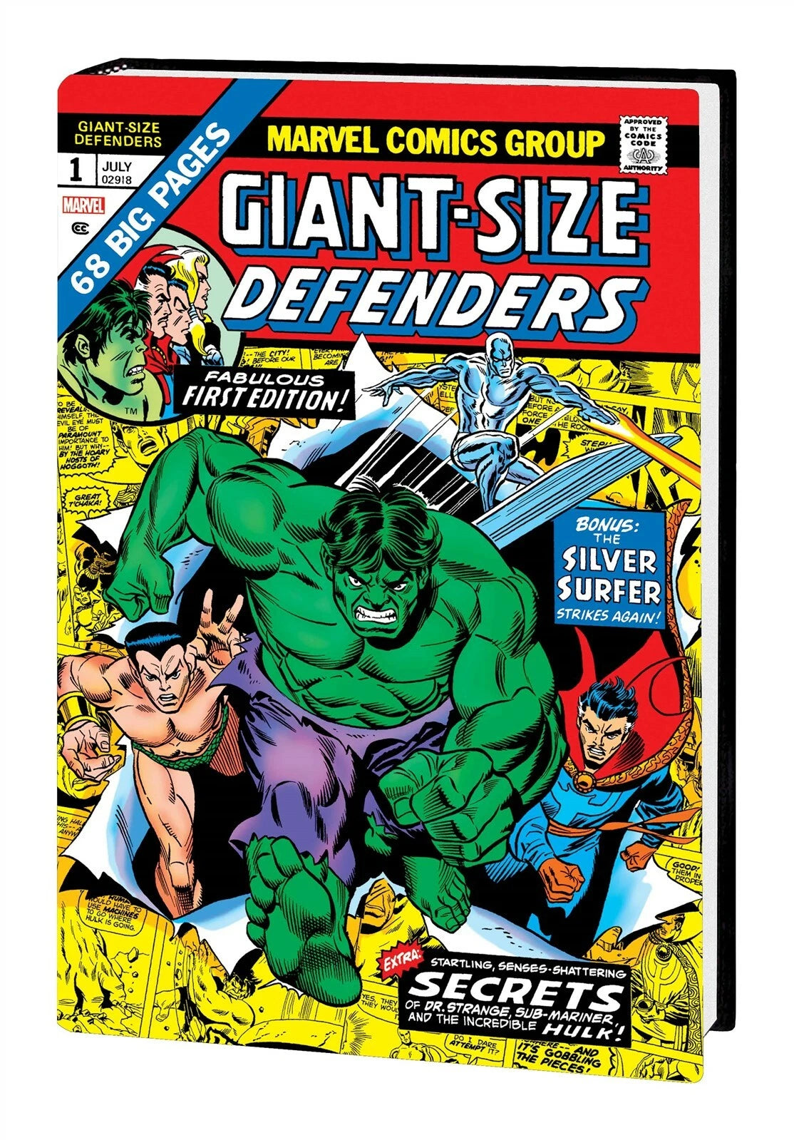 DEFENDERS OMNIBUS VOL #1 HARDCOVER Kane Cover DM Variant Marvel
