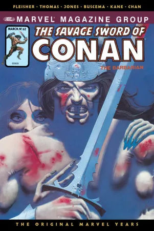 Savage Sword Of Conan Original Marvel Years Omnibus Vol 5 HC Direct Market David Mattingly Variant Cover